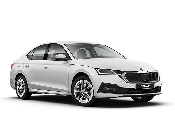 Skoda Octavia Белый